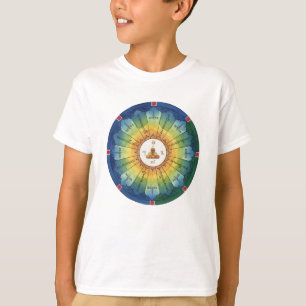Camiseta Tailandesa Infantil de um Desenho Sagrado