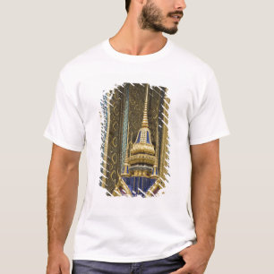 Camiseta Tailândia, Banguecoque. Detalhes de ornadamente de