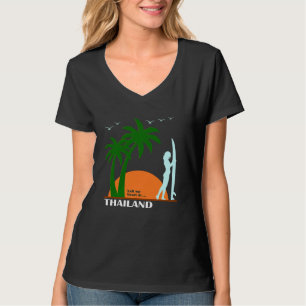 Camiseta Tailândia Beach Palm Koh Samui Surf Phuket Vacatio