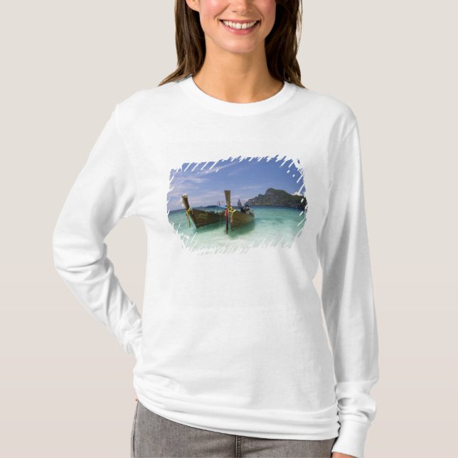 Camiseta Tailândia, Ilha Phi Phi Don, praia de Yong Kasem, (Frente)