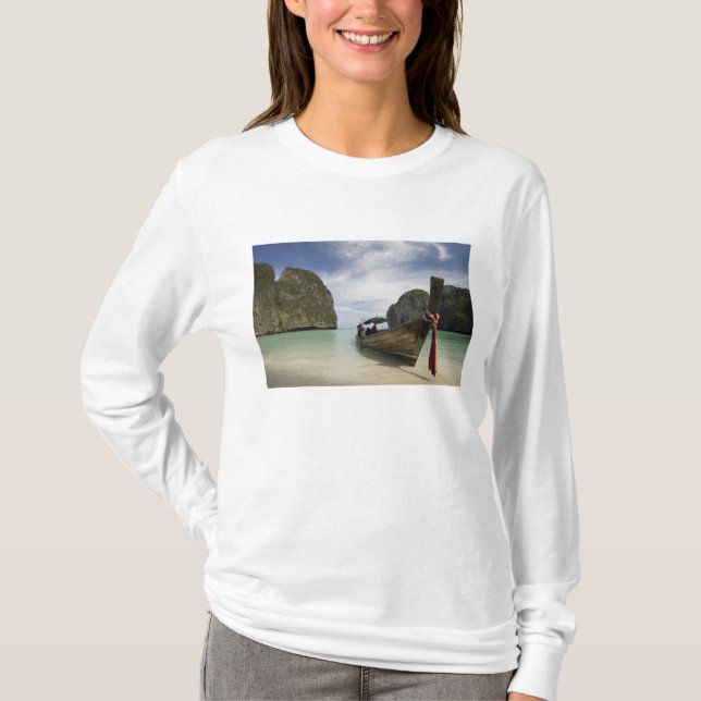 Camiseta Tailândia, Ilha Phi Phi Lay, Baía de Maya. (Frente)