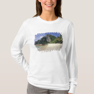 Camiseta Tailândia, Mar de Andamão, Ilha Ko Phi Phi, Praia