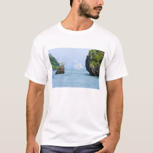 Camiseta Tailândia, Mar de Andamão. Navio Star Fyer clipper