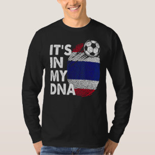 Camiseta Tailândia: Minha Equipe De Bandeiras Do Dna Thai N