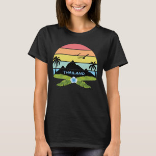 Camiseta Tailândia Palms Island Beach Phuket Samui Phangan