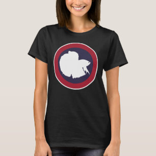 Camiseta Tailândia Siameses lutando peixes Betta Tailandês