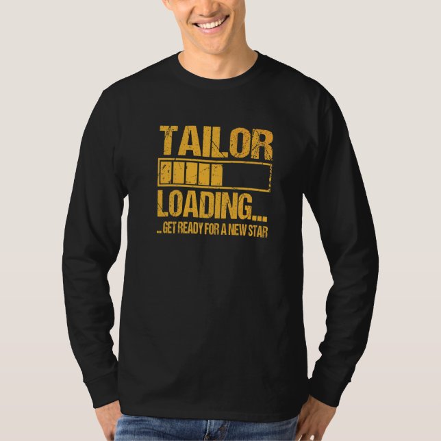 Camiseta Tailor Training Apprenticeship Tailor Loading (Frente)