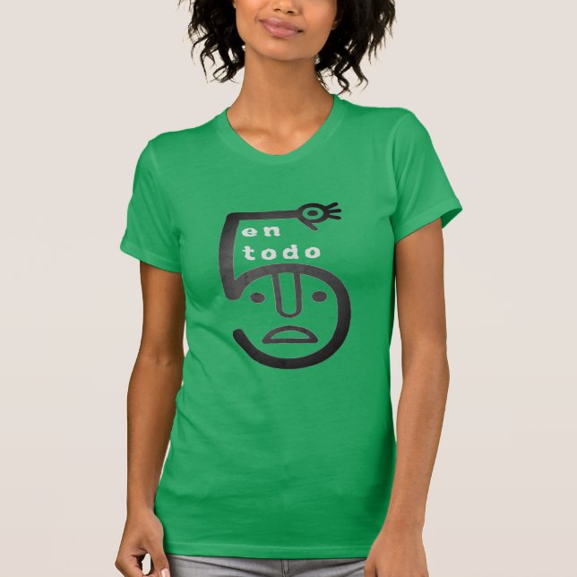 Camiseta Taino 5 en todo (Frente)