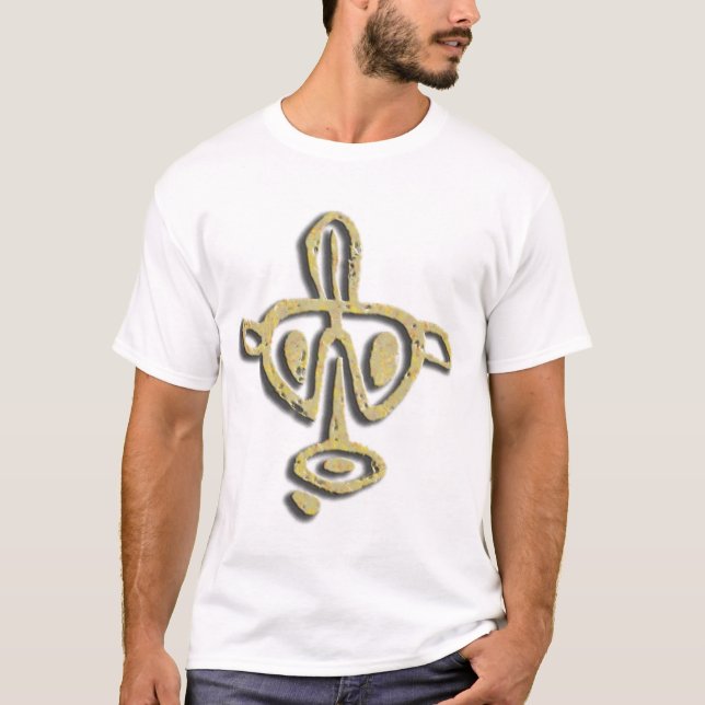 Camiseta Taino enfrenta o t-shirt #1 (Frente)