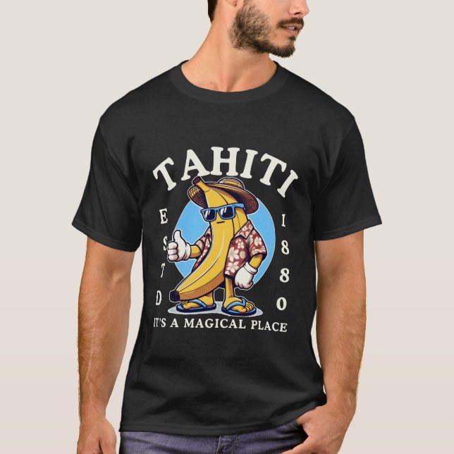 Camiseta Taiti é mágico (Frente)