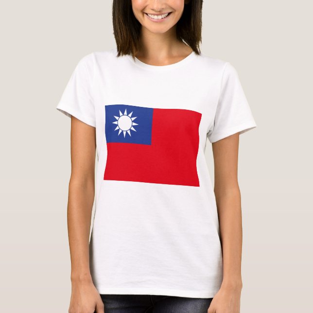 Camiseta Taiwan Flag (Frente)