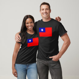 Camiseta Taiwan Flag T-Shirt, Patriotic T-Shirt