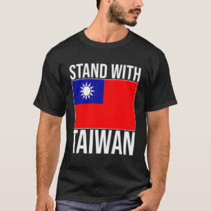 Camiseta Taiwan Flag Taiwan Stand With Taiwan Independent