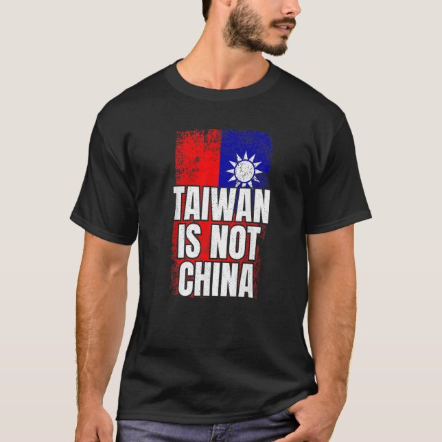 Camiseta Taiwan Is Not China (Frente)