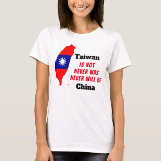 Camiseta Taiwan NÃO É A China