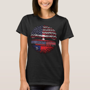 Camiseta Taiwanês Taiwan EUA Americano EUA Estados Unidos
