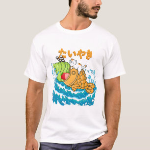 Camiseta Taiyaki na Onda