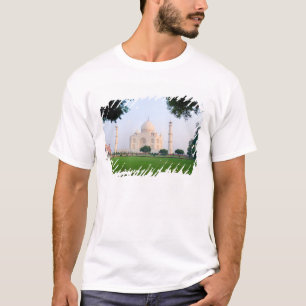 Camiseta Taj Mahal ao nascer do sol uma das maravilhas do