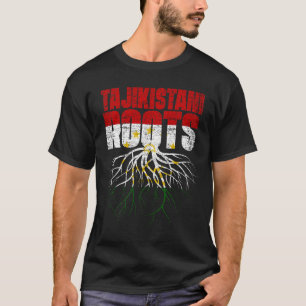 Camiseta Tajiquistão Roots Tajiquistão Heritage Flag