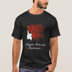 Camiseta Takayasu Arteritis Consciência - Mulheres Borbolet