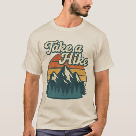 Camiseta Take a Hike – Camisa de Caminhada ao Ar L