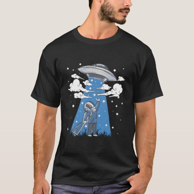 Camiseta Take Me Home Astronaut Ufo Alien (Frente)