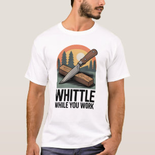 Camiseta Talar Enquanto Trabalha - Talha em Madeira