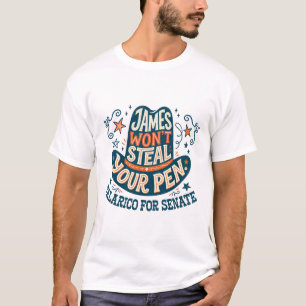 Camiseta Talarico Para Senado Vote Azul Texas 2026