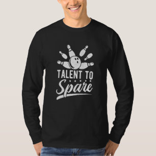 Camiseta Talento De Jogador De boliche Para Boliches Sobres
