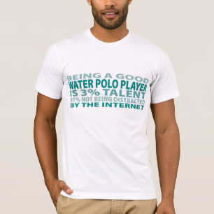 Camiseta Talento do jogador 3% do pólo aquático