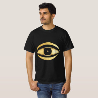 Camiseta Talismã Olho Mau Dourado