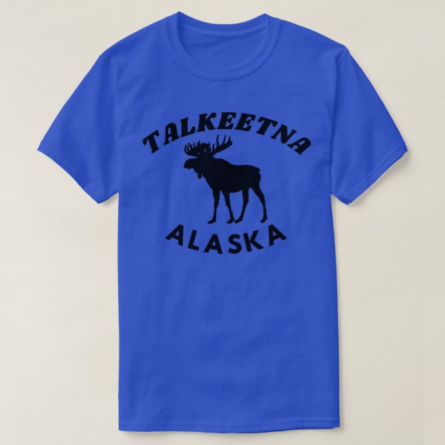 Camiseta Talkeetna Alaska Moose TSirt (Frente do Design)