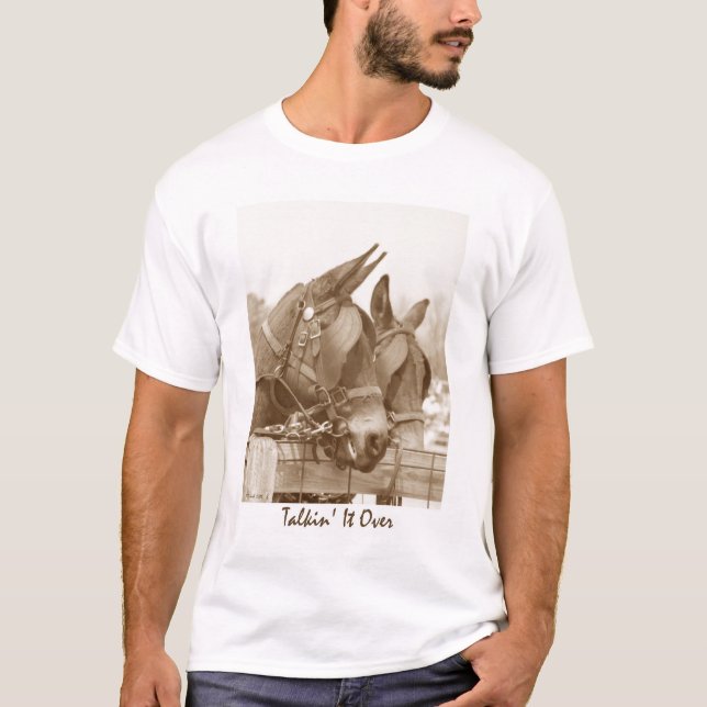 Camiseta Talkin ele sobre (Frente)