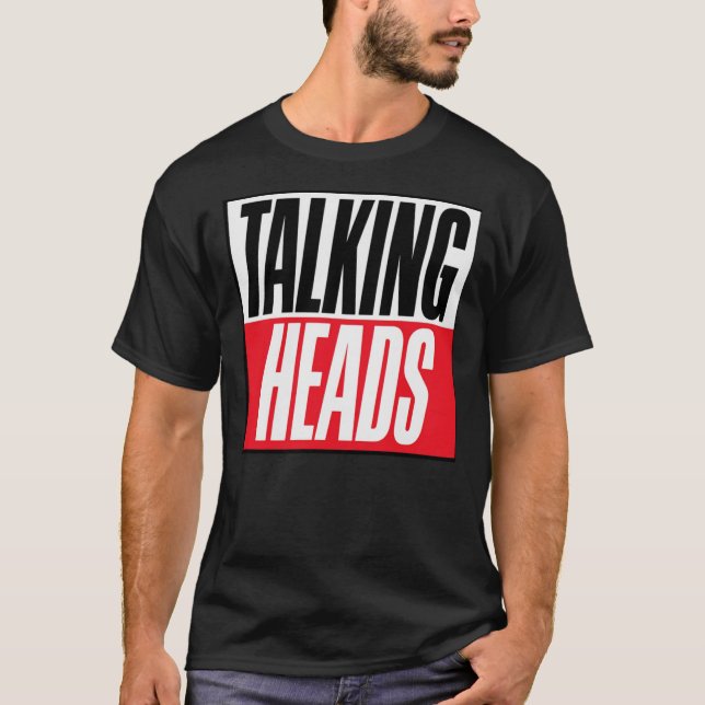 Camiseta Talking Heads - logo Essential T-Shirt (Frente)
