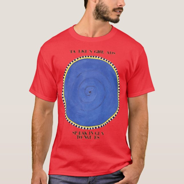Camiseta Talking Heads Speaking in Tongues Oversized (Frente)