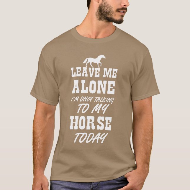 Camiseta Talkingo My Horseoday Girls Women Horseoday Horse  (Frente)
