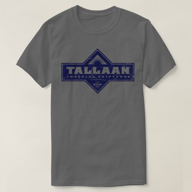 Camiseta Tallaan Shipyards (Frente do Design)