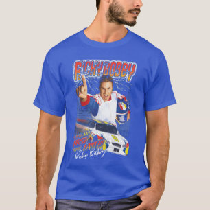 Camiseta Talladega Nights Ricky Bobby Retro Relâmpago Colag