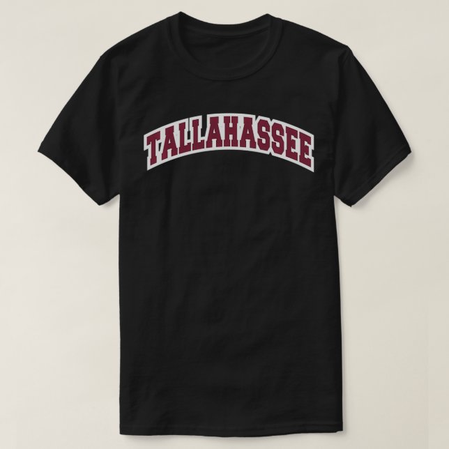 Camiseta Tallahassee Florida Classic Athletic Sports (Frente do Design)