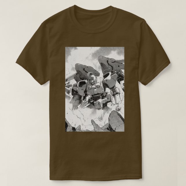 Camiseta Tallgeese Gundam Wing (Frente do Design)