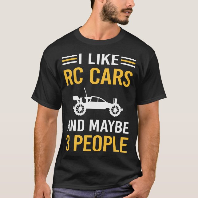 Camiseta Talvez 3 Carros de Carro Pessoas RC (Frente)