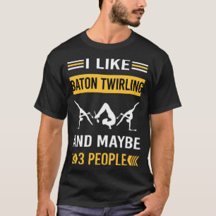 Camiseta Talvez 3 Pessoas Baton Twirl Twirler