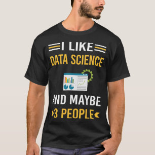 Camiseta Talvez 3 Pessoas Data Science