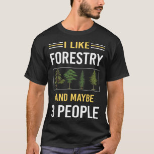 Camiseta Talvez 3 Pessoas florestais