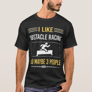 Camiseta Talvez 3 Pessoas Obstacle Racing OCR