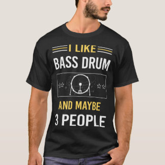 Camiseta Talvez 3 Tambor de Bass Pessoas
