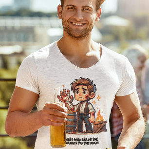 Camiseta Talvez Eu Deixe os Fogos de Artifício para os Prof