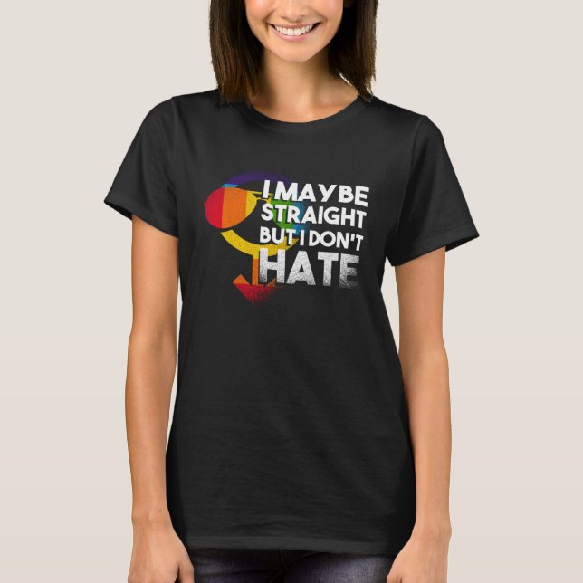 Camiseta Talvez Eu Hetero Mas Não Odeio Ser Igual (Frente)