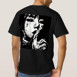 Camiseta "Talvez Eu Mereça Isso" Camisola Gráfica Emo Silen