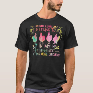 Camiseta Talvez eu pareça, mas estou pensando em ter mais